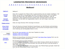 Tablet Screenshot of lidmatengroningen.nl